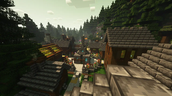 Little Blackwood taiga village