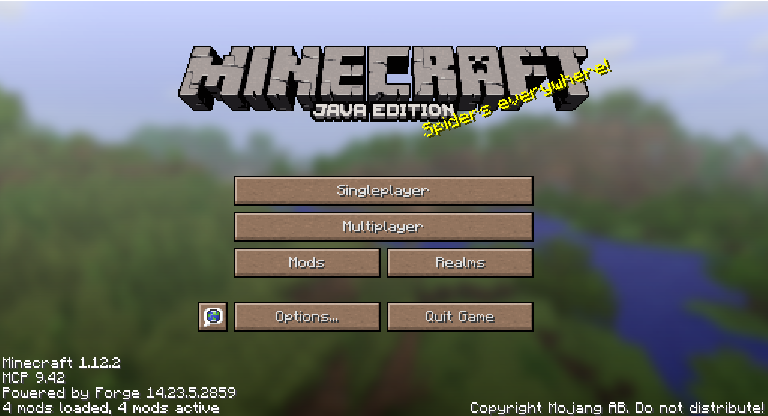 Minecraft 1.12.2 Official Download (New Game Logo with Java Edition) 