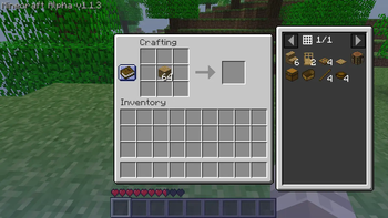 Optional Recipes GUI to help you through your journey