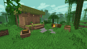 vanilla jungle wood!