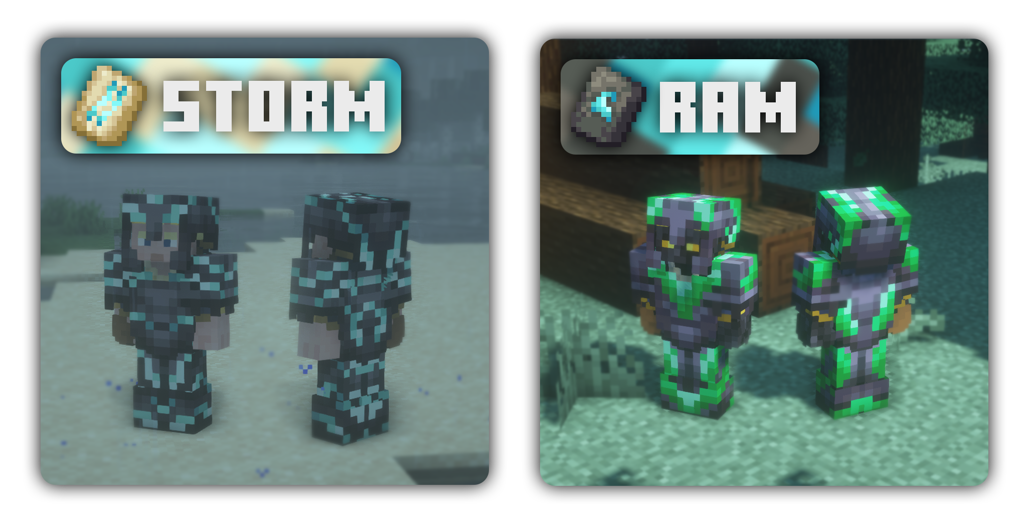 Storm and Ram Armor Trim
