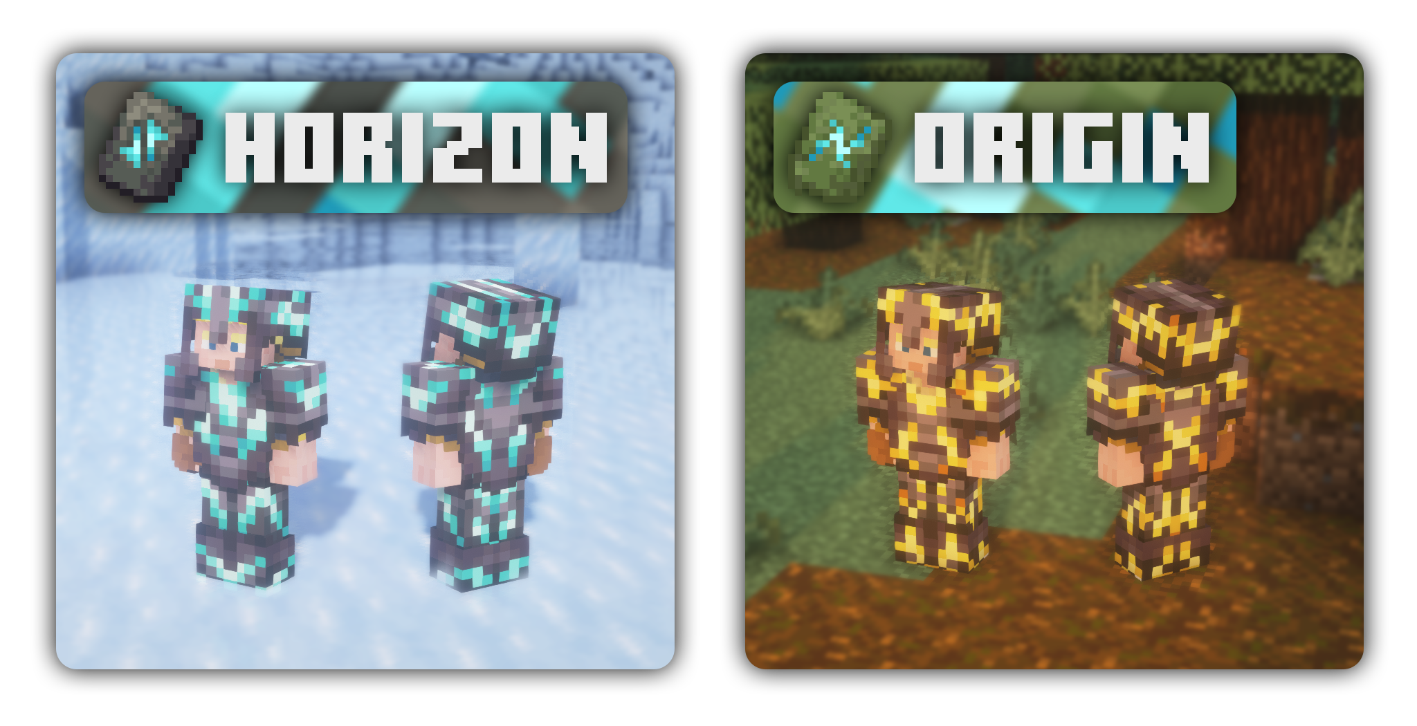 Horizon and Origin Armor Trim