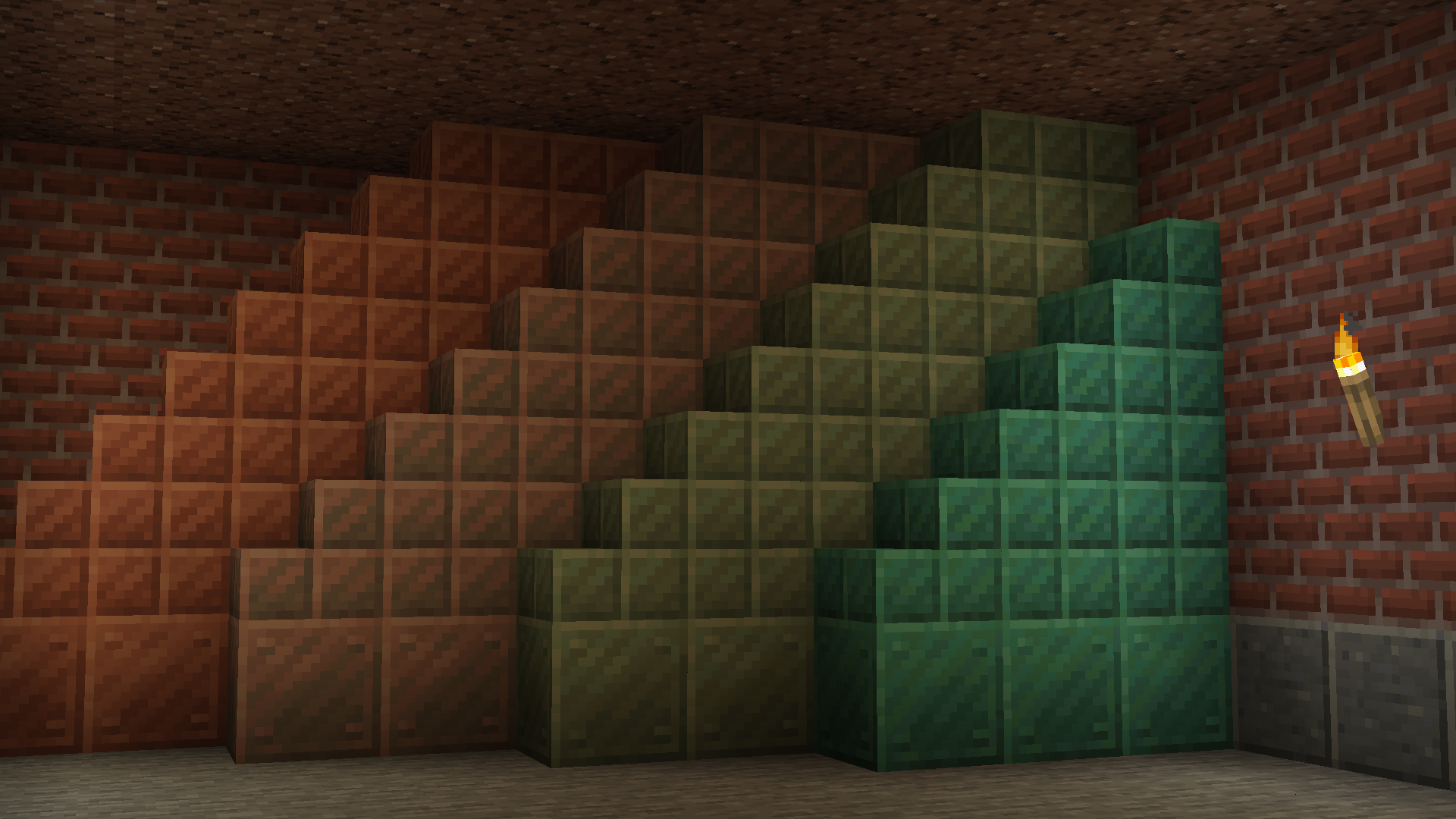 Default Copper Blocks