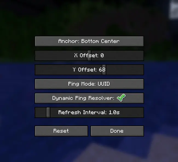 GUI Configuration