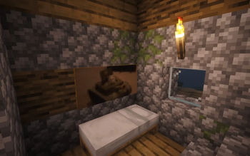 Cozy nights sleep.