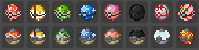 Inventory holiday pokeballs