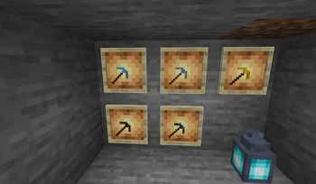 the new pickaxes 