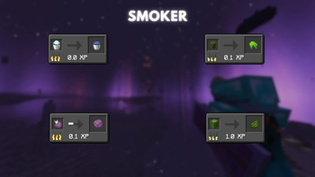 Four of many new recipe for smoker in update 0.0.3