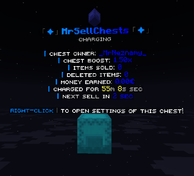 Charging Sell Chest