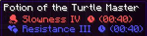 "Potion of the Turtle Master" tooltip