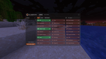 Module list