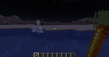 Fizzle from water