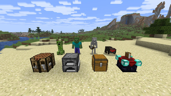 Blocks and mobs