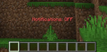 Notification Toggle 
