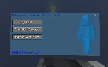 The Options Tab on the Holo-Pad