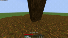 cutting down a large tree