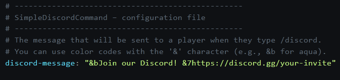 Default config.