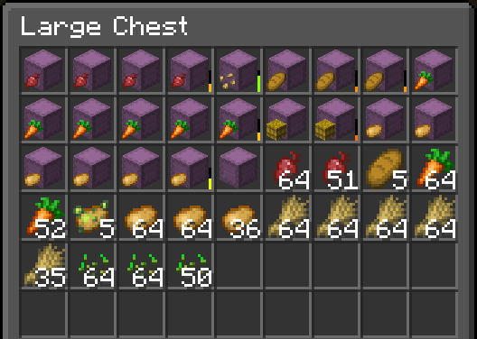 Perfectly clean, sorted inventory