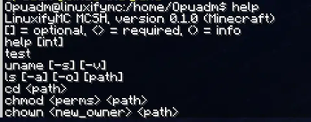 The Help command, Version 0.1.0