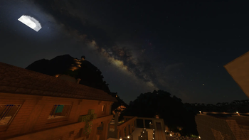 Milky Way in Tuff