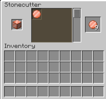 Coins StoneCutting Recipe