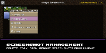 Screenshot Management