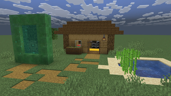 A Representation of the Flatworld Dimension