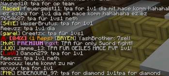 Chat Scammer Warning