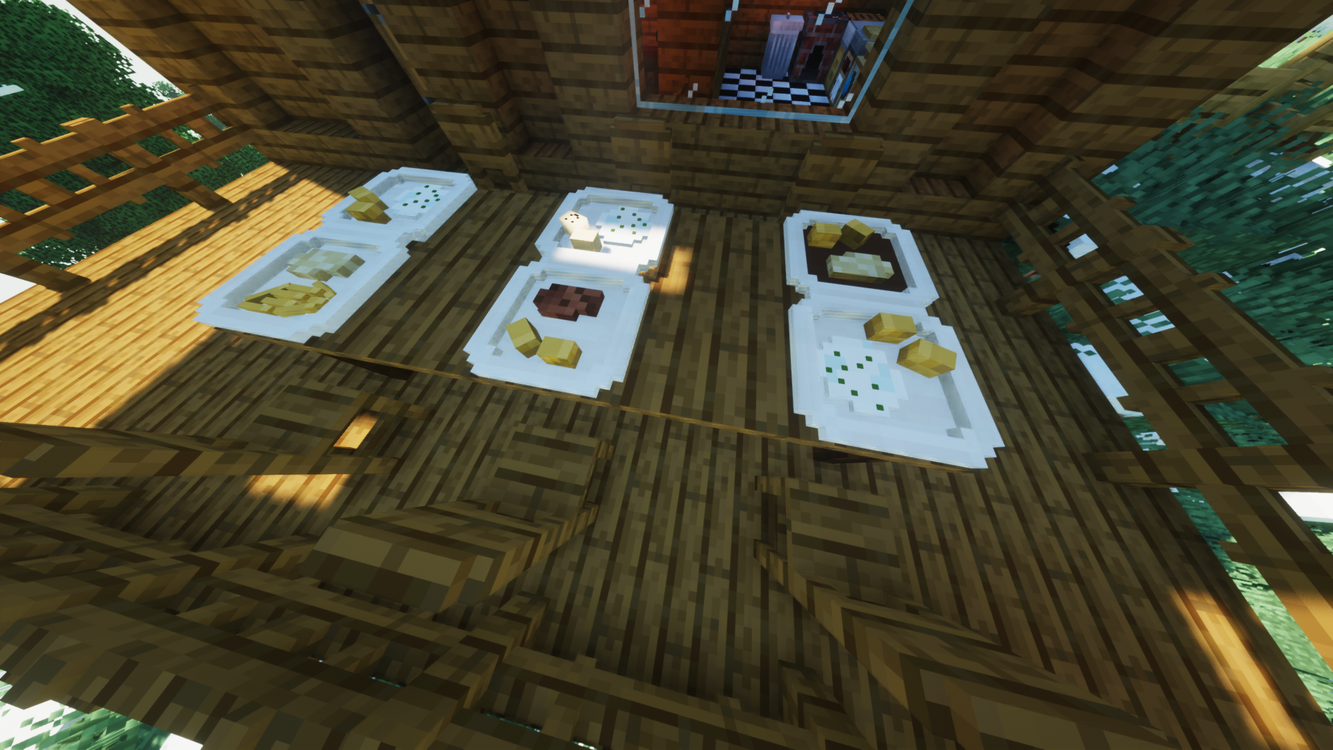 Some of the new dishes the mod adds