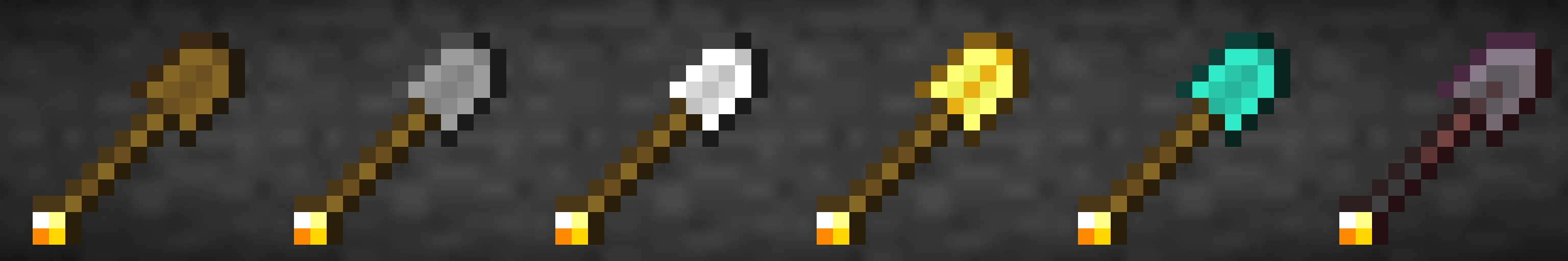 Glowing tools gallery