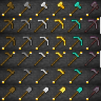 All glowing tools