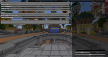 Config Menu