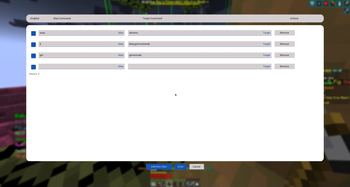 Command Aliases