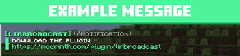 Example message
