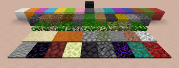 All the 54 layers currently available in the mod!