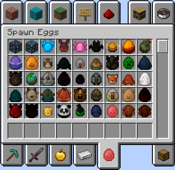 Spawn Eggs Page 1