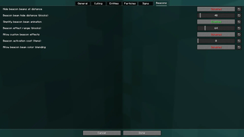 Beacon Settings (v1.0.0)