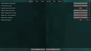 General Configuration (v1.0.0)