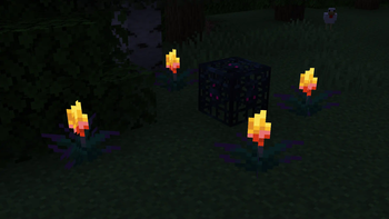 Emissive Spawner and Torchflowers