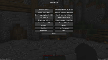 Settings Menu