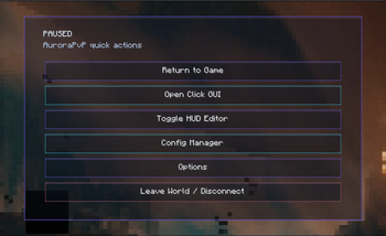Pause Menu