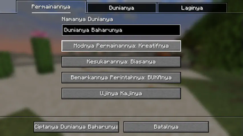 Skrinnya Penciptaannya Dunianya