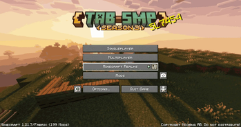 Main Title Screen