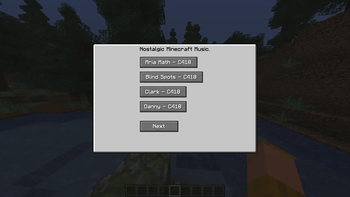 NMM Menu (Page 1)