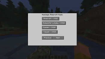 NMM Menu (Page 3)