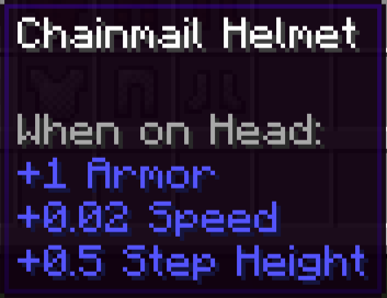 Chainmail Helmet Stats