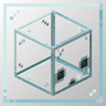 Glass (Sulfur) Cube
