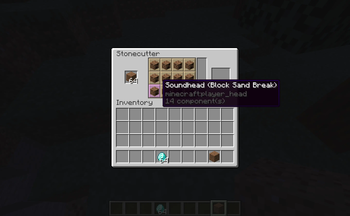 Soundhead Crafting (Block)