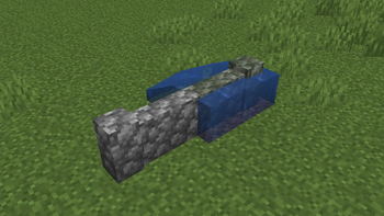 Waterlogged Cobblestone Wall