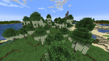 Bayou Biome and Willow Trees